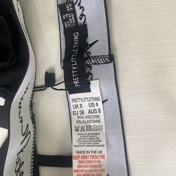 PrettyLittle MAMA Maternity Black Tape Triangle Set - Picture 7 of 11